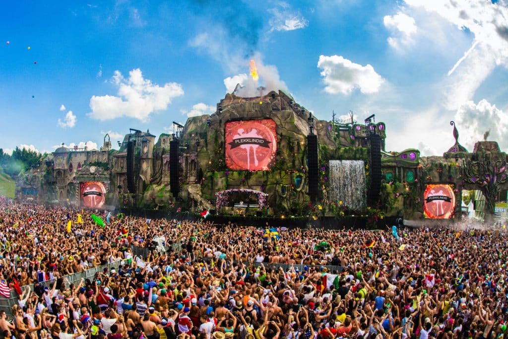 Watershow op maat Tomorrowland